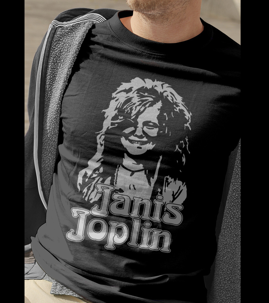 Janis Joplin Fan Lover Iconic T-Shirt