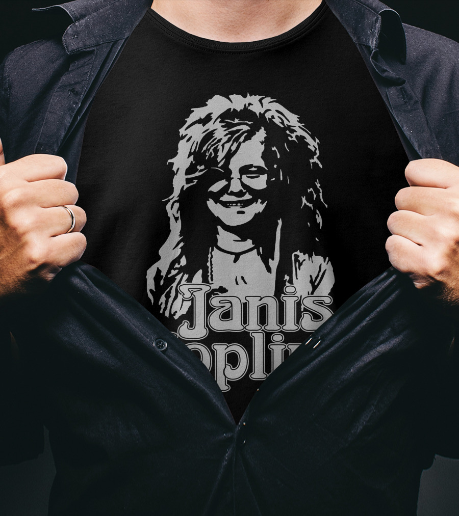 Janis Joplin Fan Lover Iconic T-Shirt