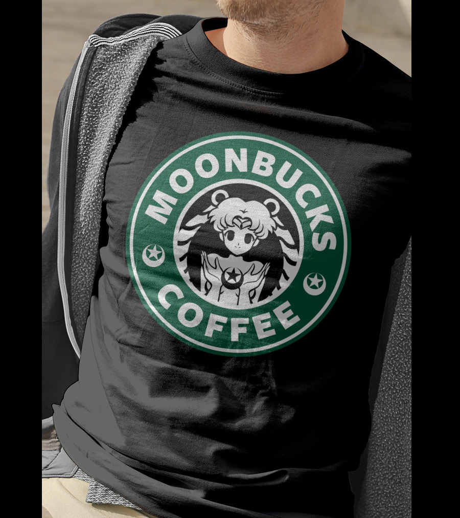 Moonbucks Coffee Sailor Moon Starbucks T-Shirt