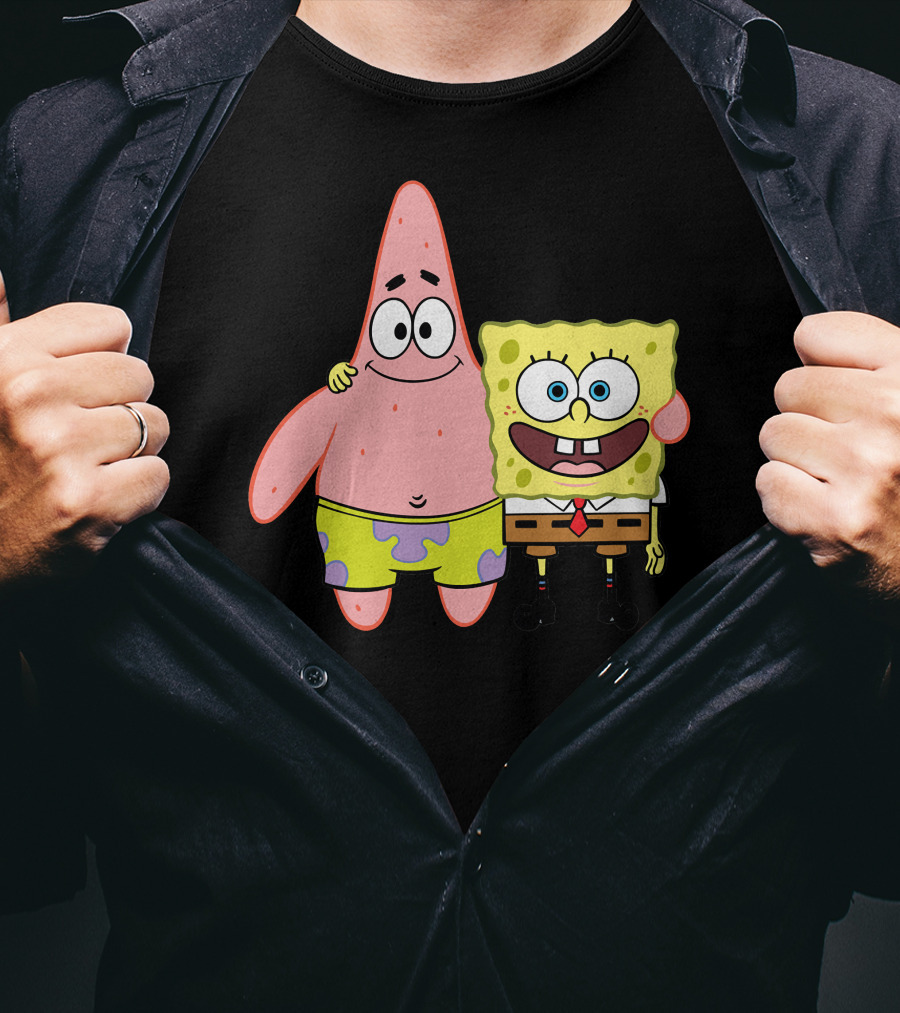 SpongeBob And Patrick Friends Forever T-Shirt