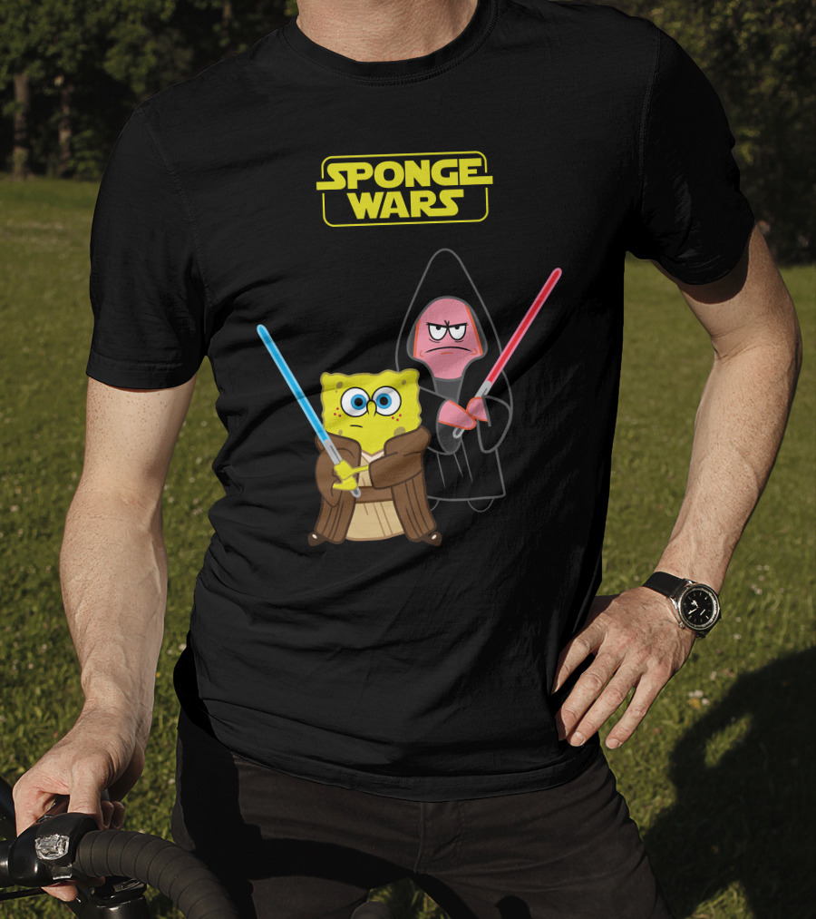 SpongeBob SquarePants Patrick Star Sponge Wars T-Shirt