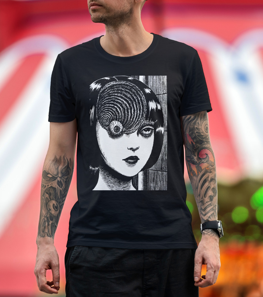 UZUMAKI Junji Ito Spiral Horror Manga T-Shirt
