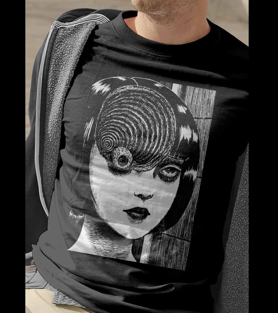 UZUMAKI Junji Ito Spiral Horror Manga T-Shirt