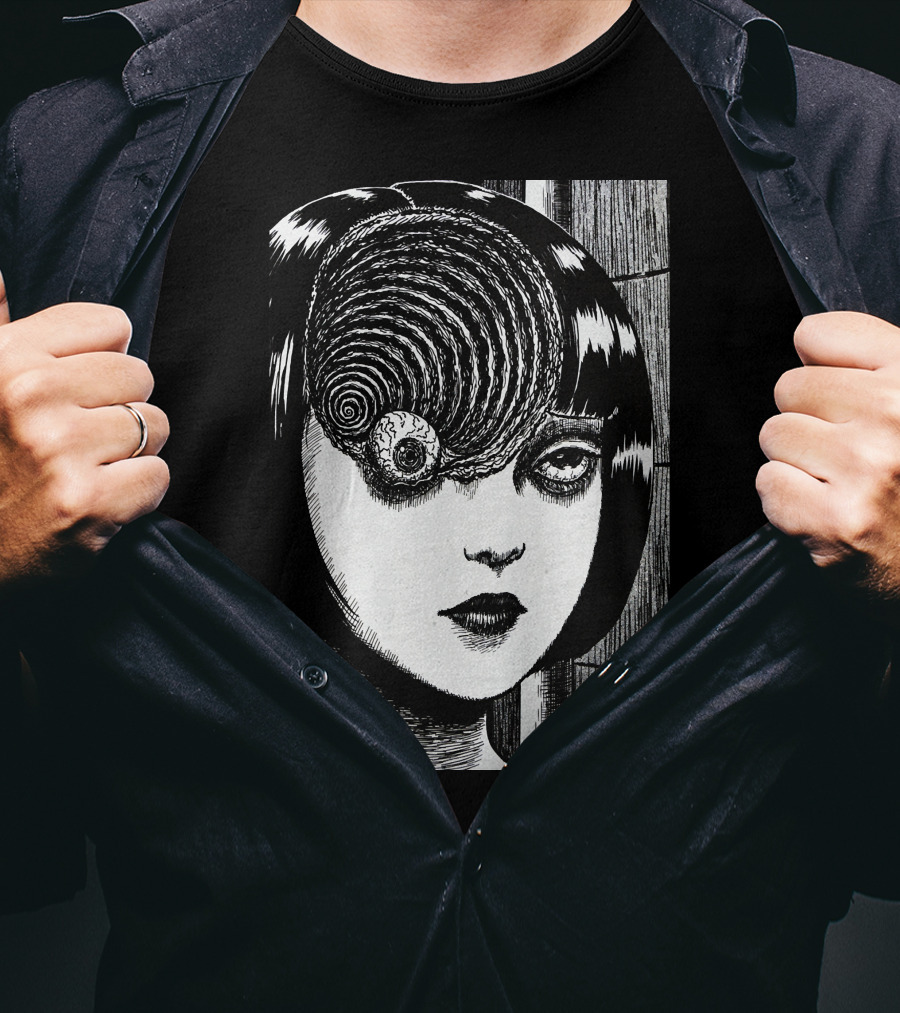 UZUMAKI Junji Ito Spiral Horror Manga T-Shirt