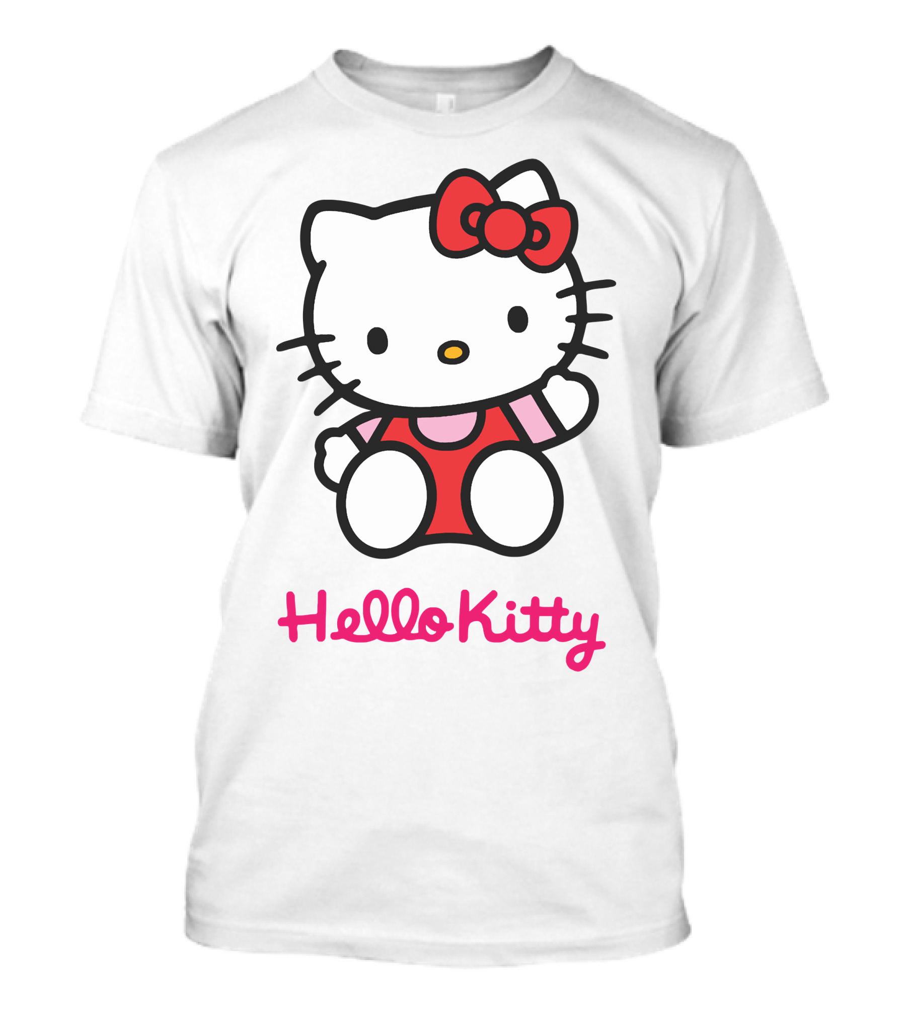 Hello Kitty Cute Bow Character T-Shirt