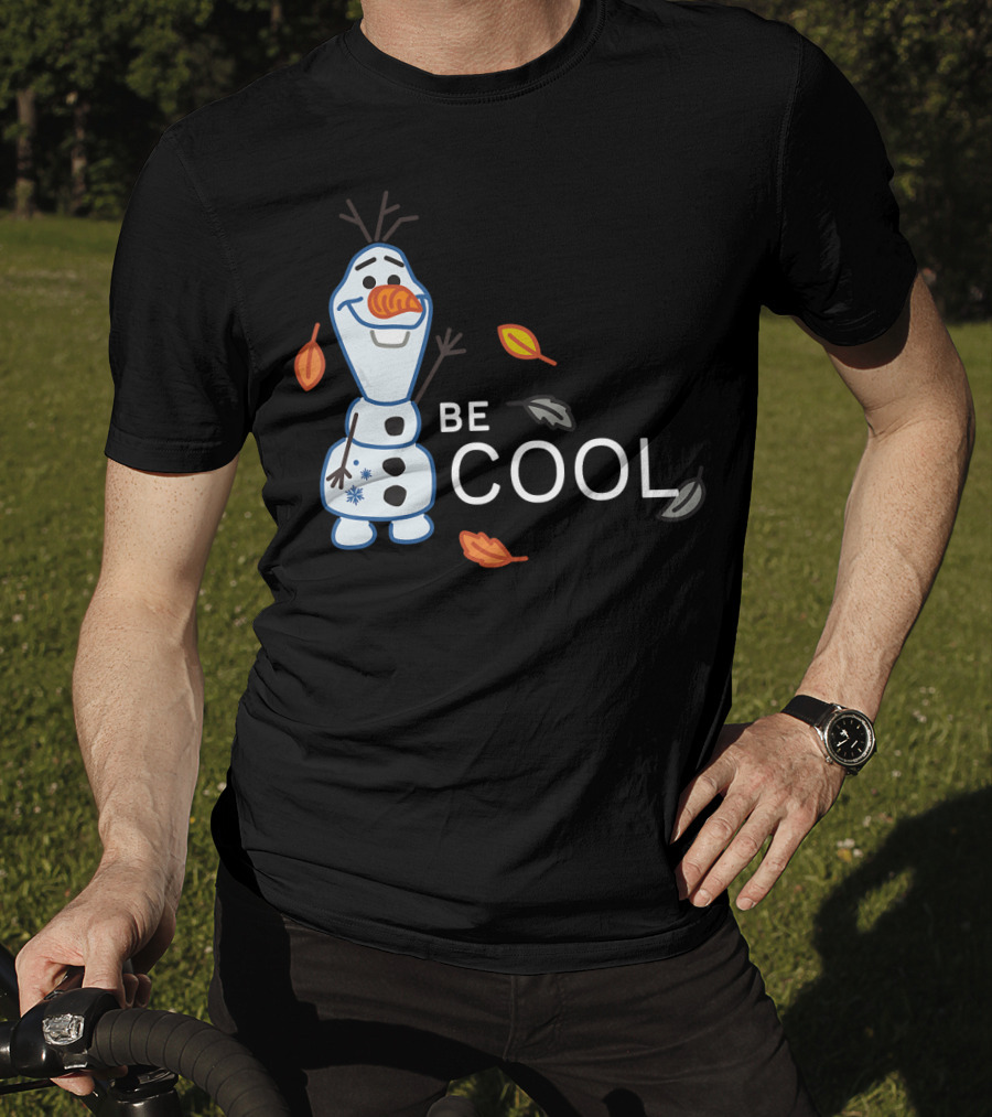 Disney Frozen 2 Olaf Be Cool Fall Leaves T-Shirt