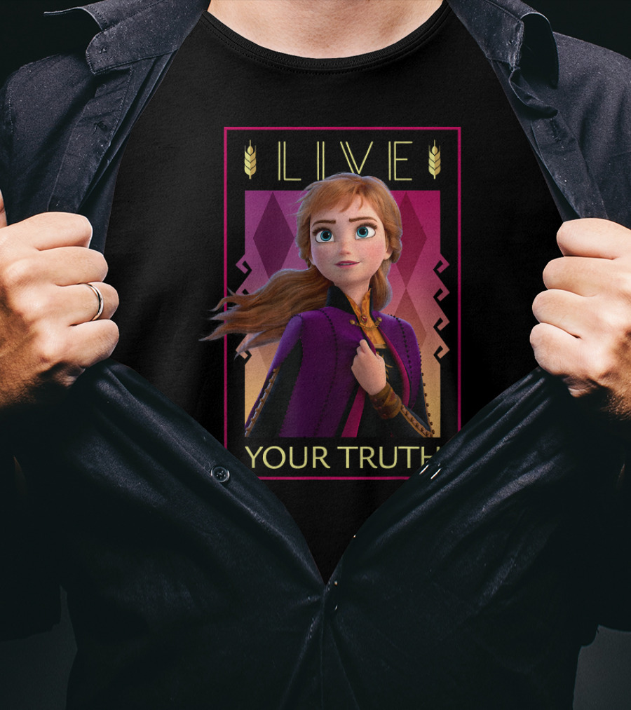 Disney Frozen 2 Anna Live Your Truth T-Shirt