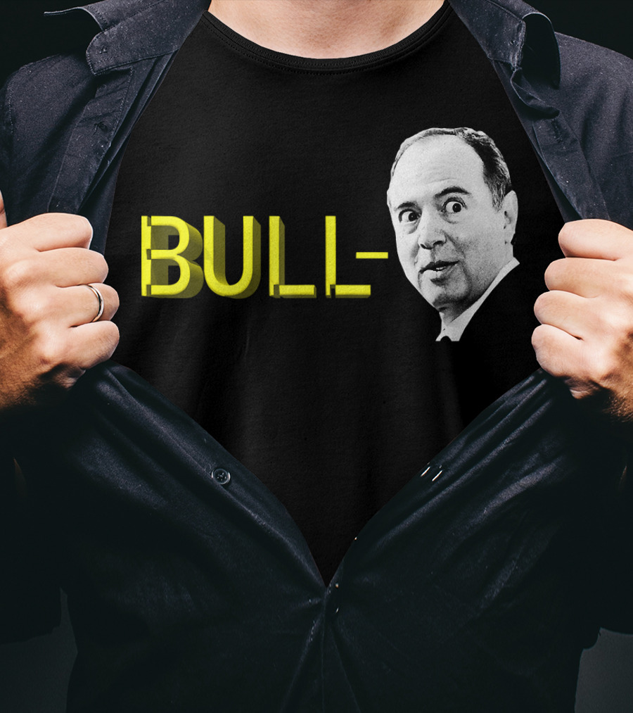 Bull Schiff Political Humor T-Shirt