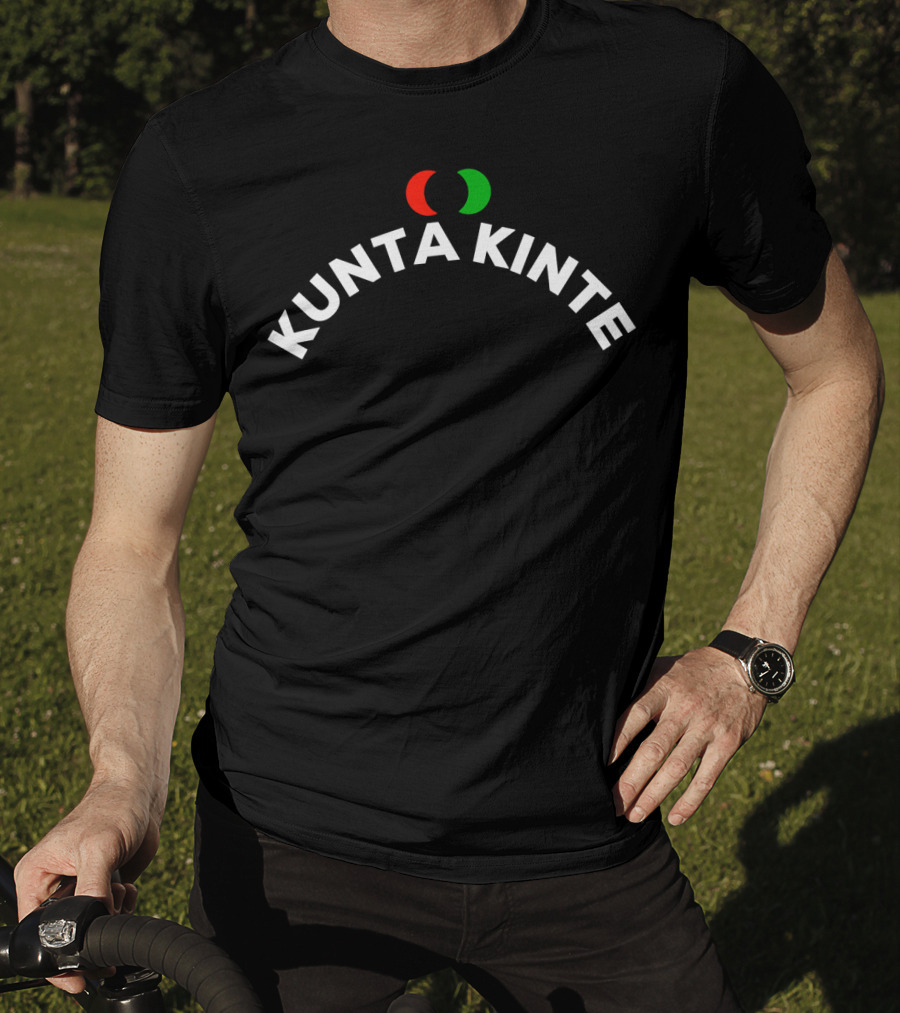 Kunta Kinte Black Power Red Black Green Circles T-Shirt