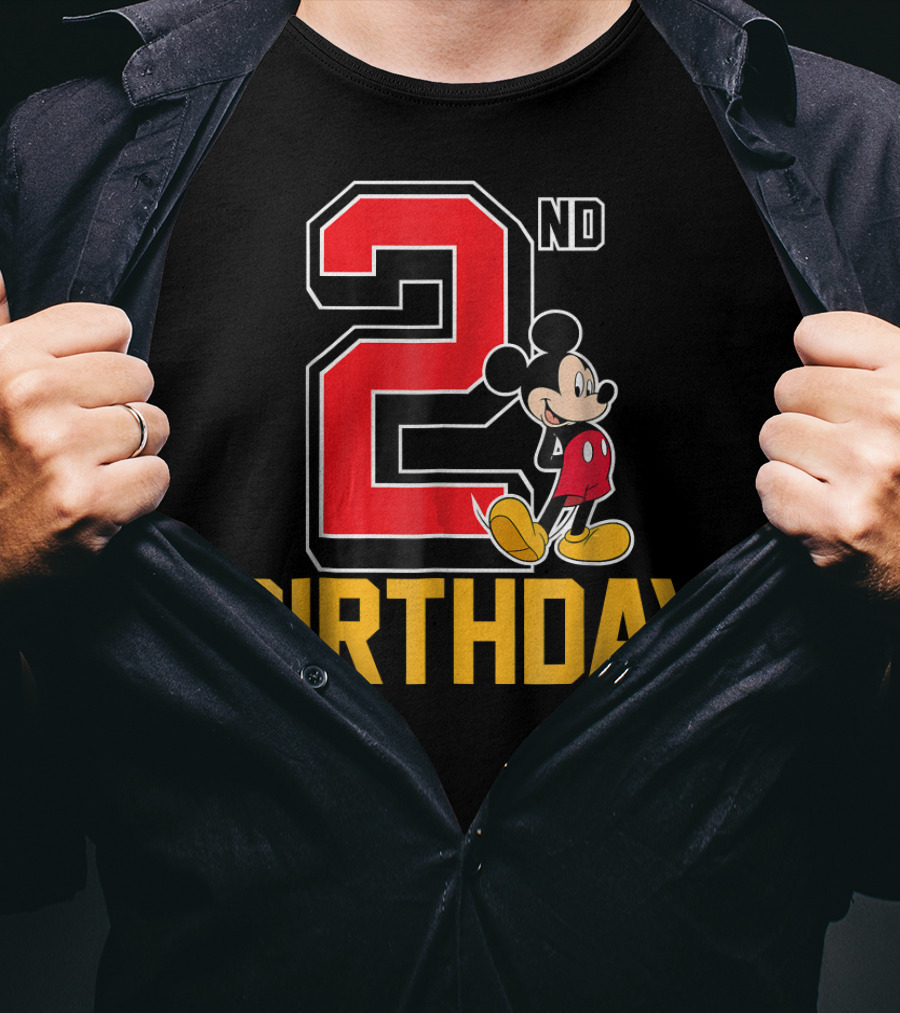 Disney Mickey Mouse 2nd Birthday T-Shirt