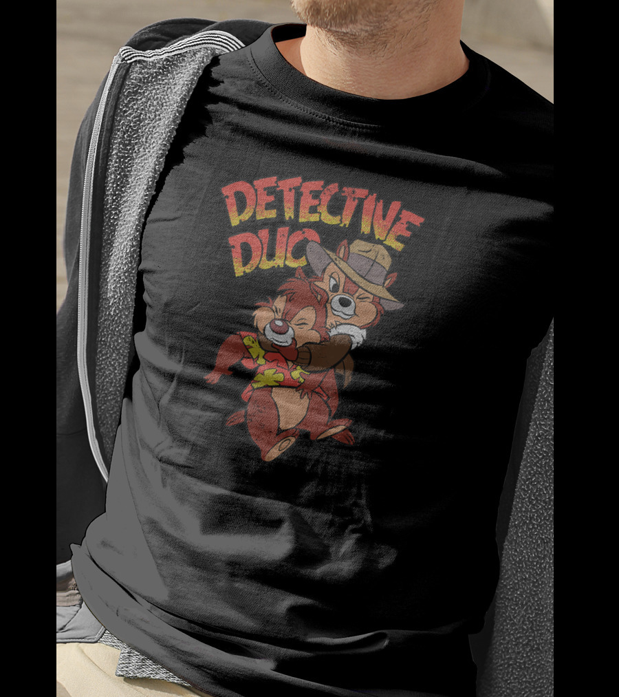 Detective Duo Disney Chip N' Dale Rescue Rangers T-Shirt