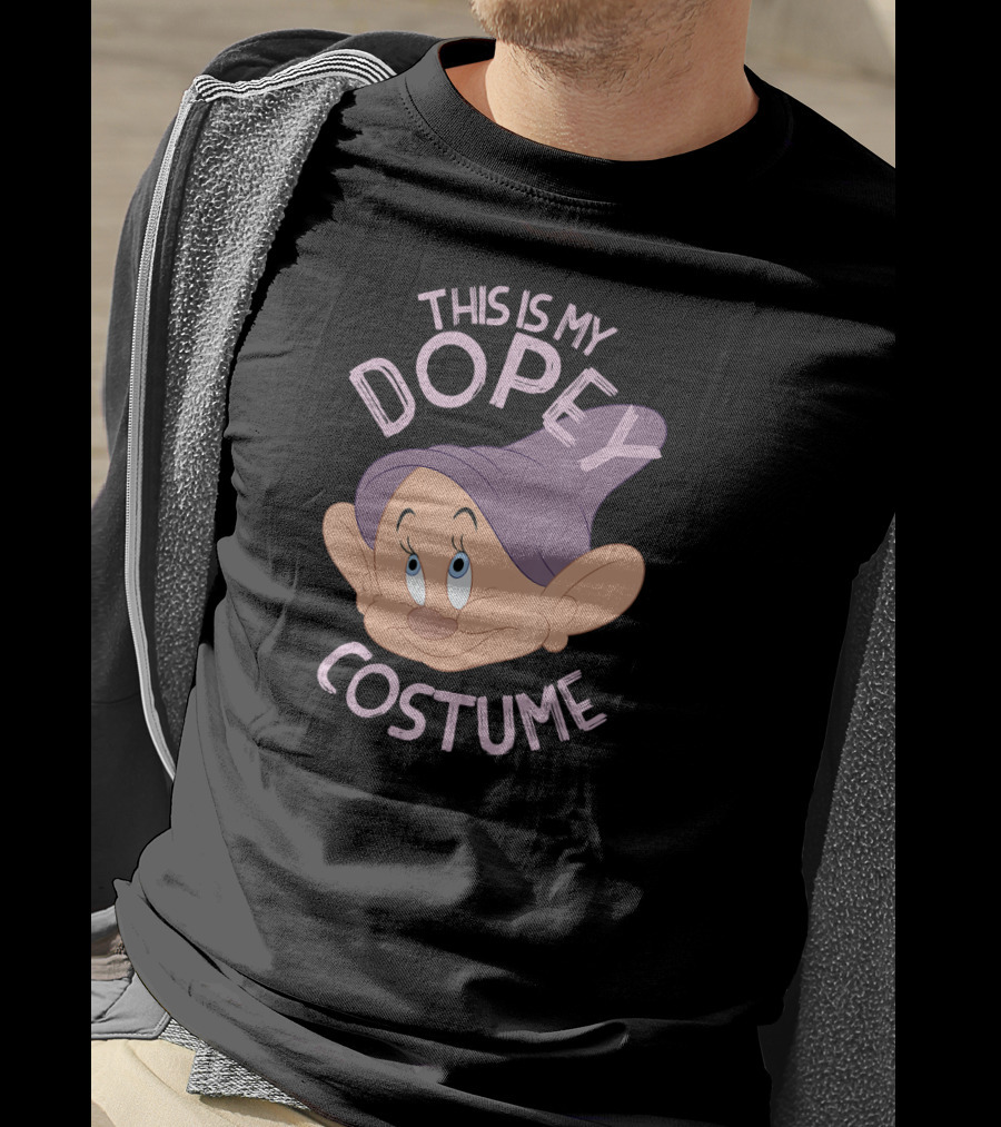 Snow White Disney This Is My Dopey Costume T-Shirt