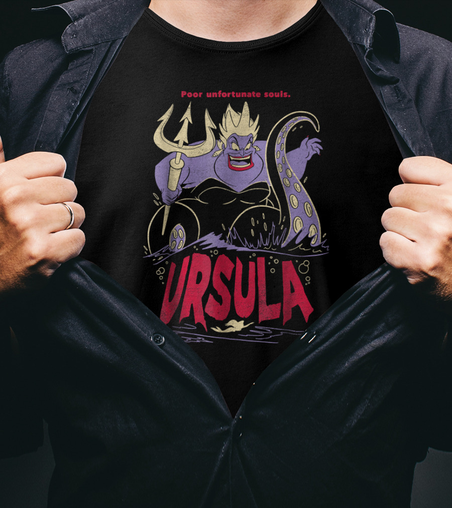 Poor Unfortunate Souls Ursula Disney The Little Mermaid T-Shirt