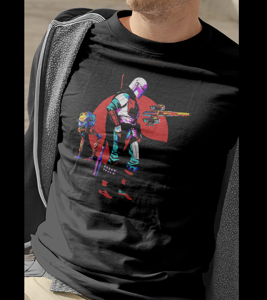 Star Wars The Mandalorian AT-ST Walker Fighter Pilot T-Shirt