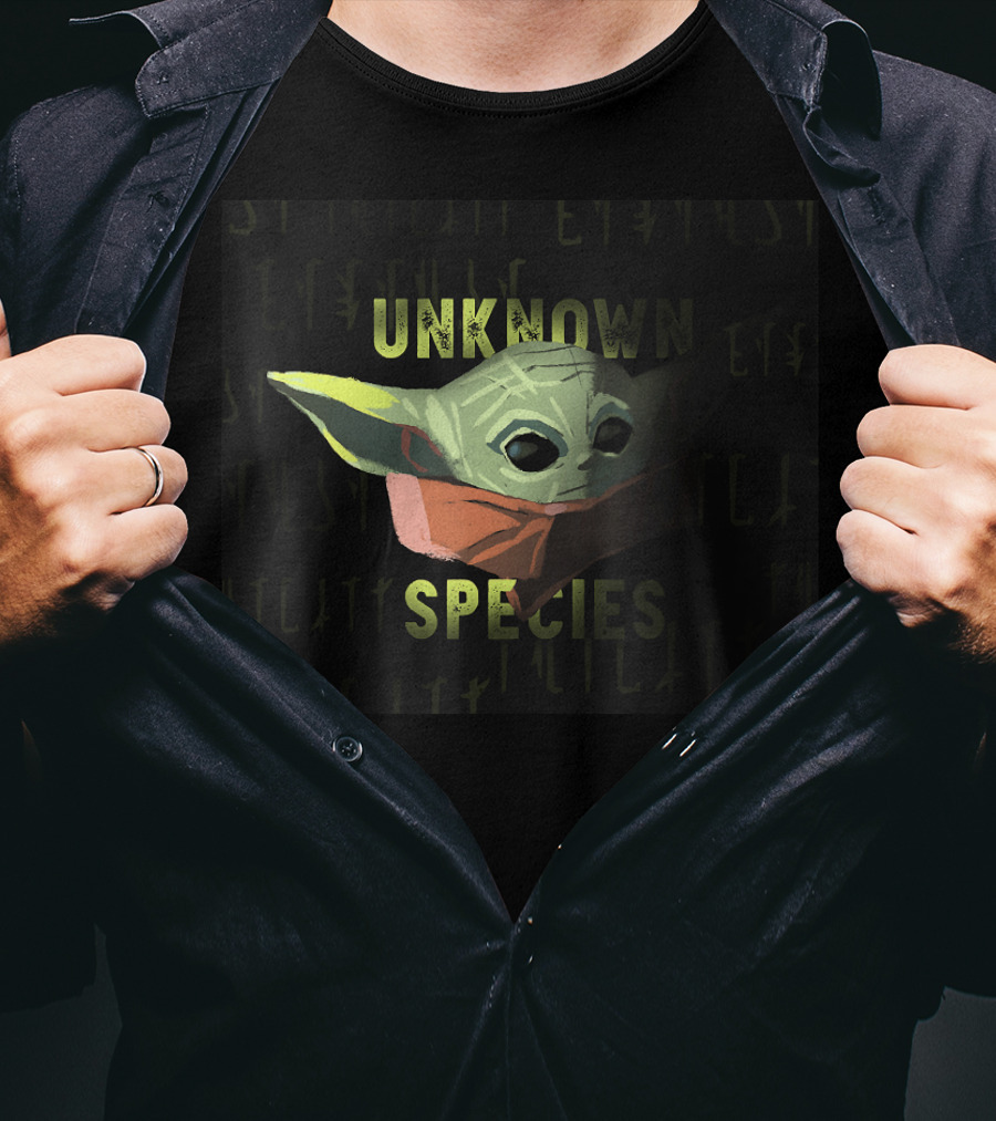 Star Wars The Mandalorian The Child Unknown Species Grogu T-Shirt