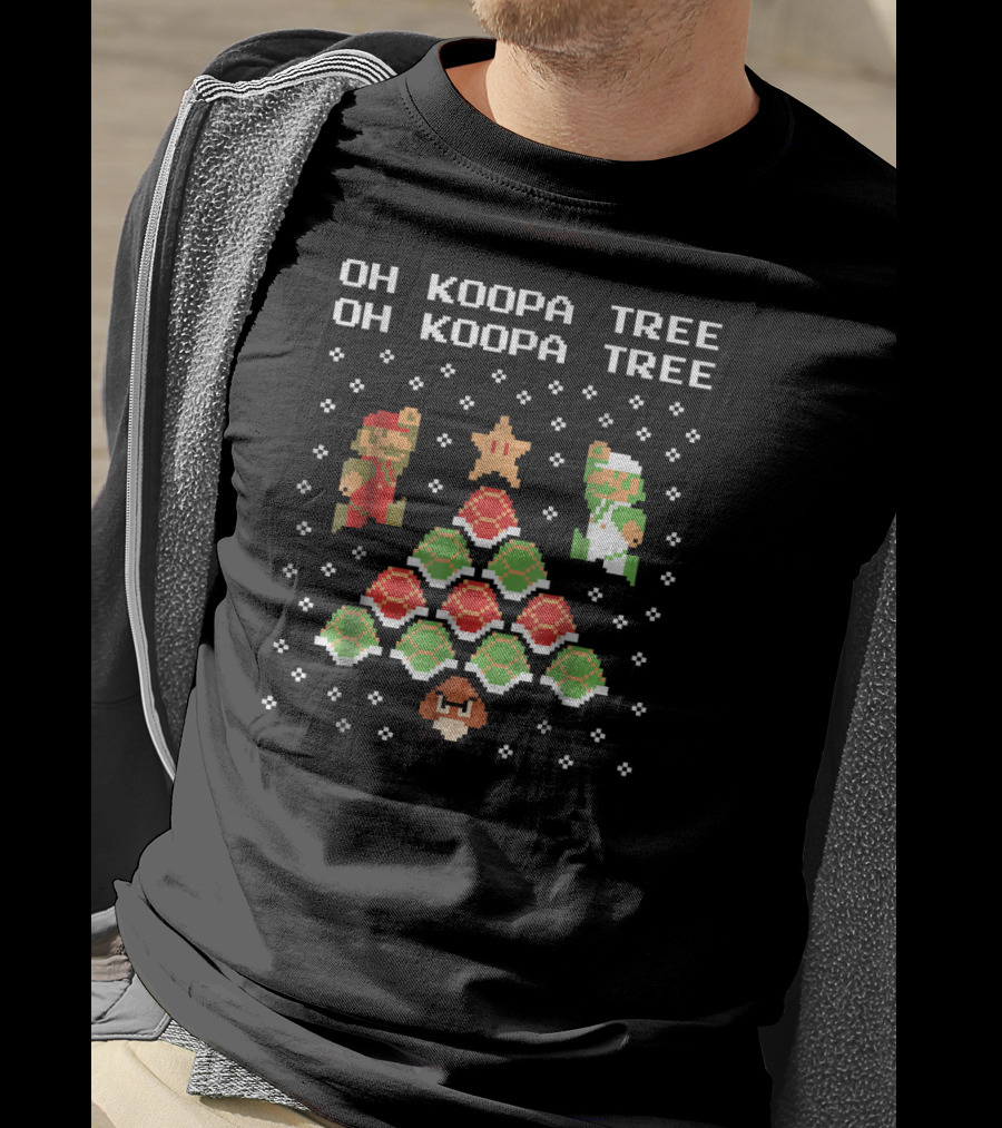 Oh Koopa Tree Oh Koopa Tree Super Mario Goomba T-Shirt