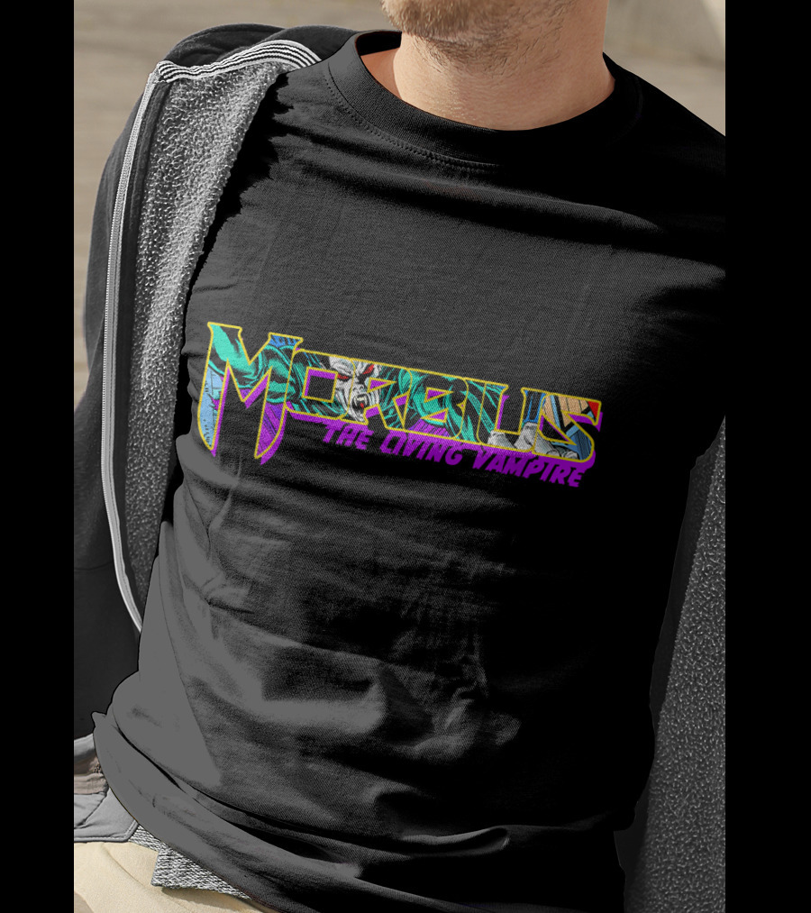 Marvel Morbius The Living Vampire Comic T-Shirt