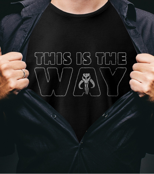 Star Wars The Mandalorian This Is The Way Mythosaur T-Shirt