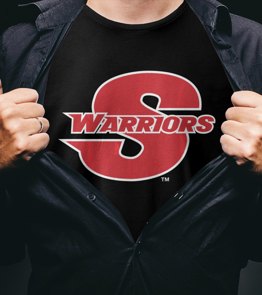 NCAA Cal State University Stanislaus Warriors Logo S T-Shirt