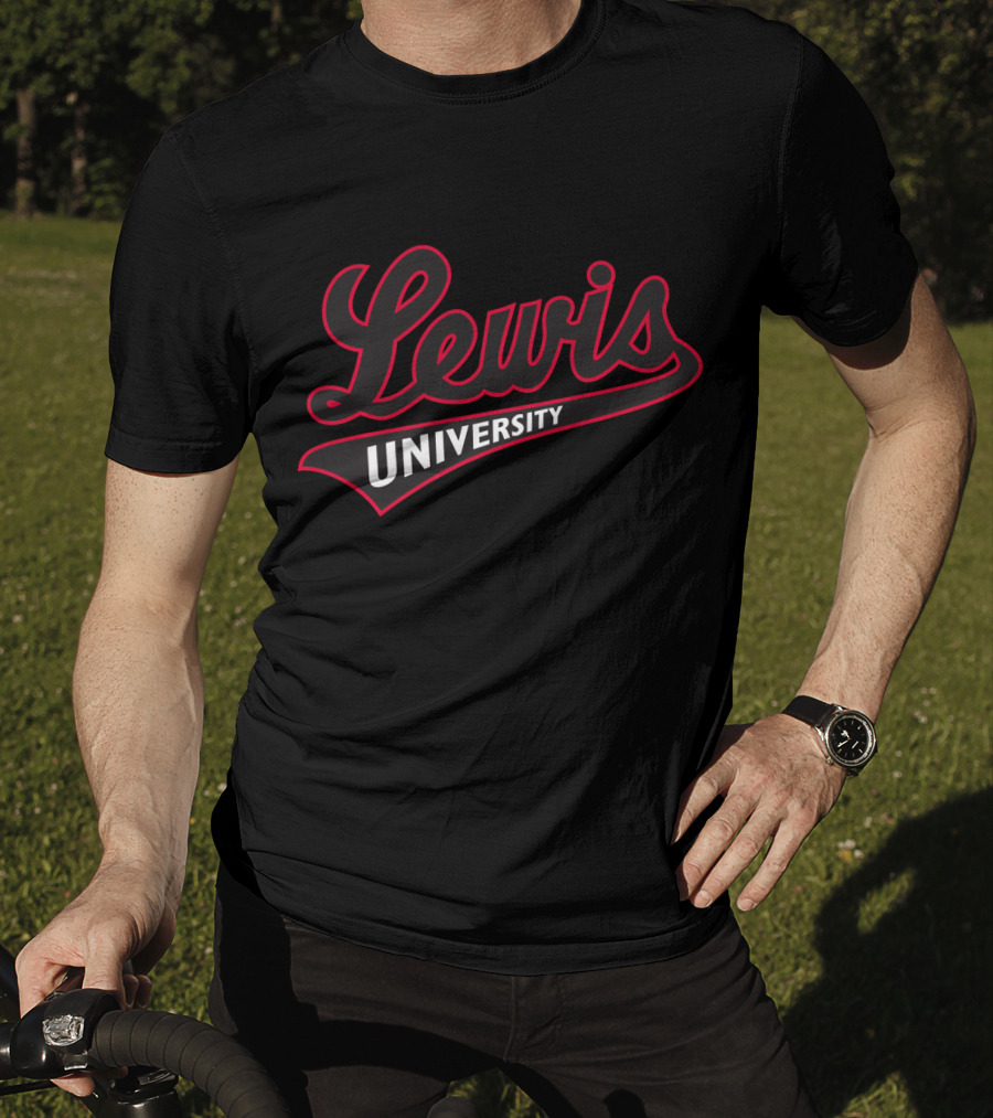 NCAA Lewis University Flyers Script T-Shirt