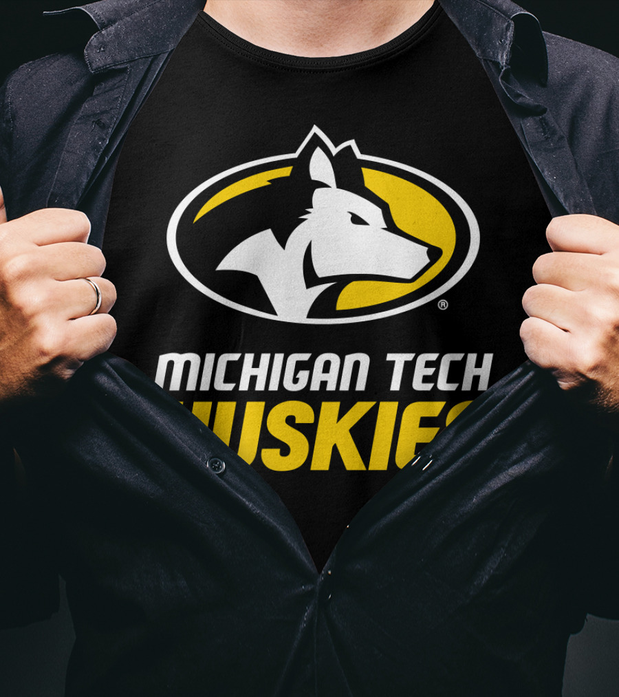 Michigan Tech Huskies NCAA Michigan Technological University T-Shirt