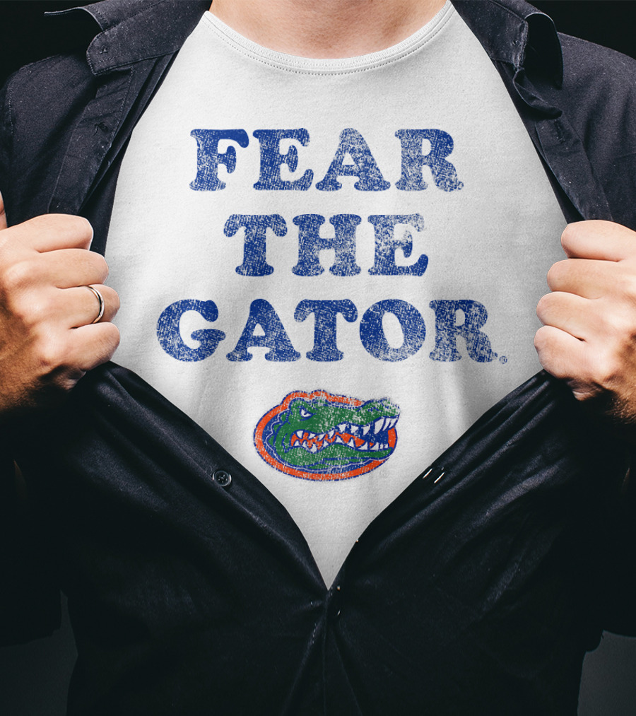 NCAA University Of Florida Fear The Gator T-Shirt