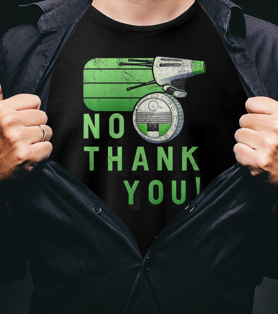 Star Wars The Rise Of Skywalker D O No Thank You Droid T-Shirt