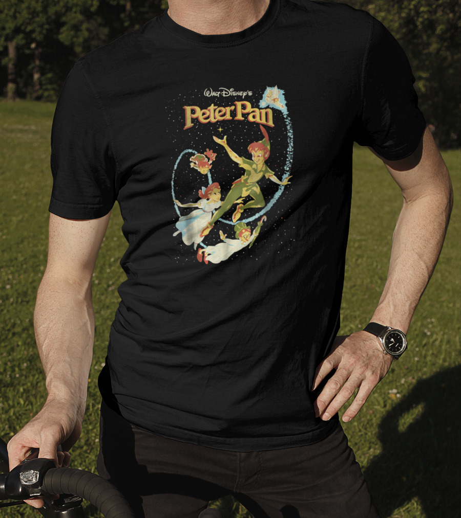 Walt Disney's Peter Pan And Darling Children Magical Flight Adventure T-Shirt
