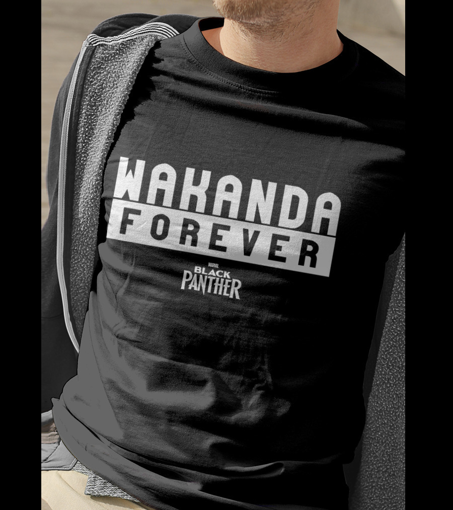 WAKANDA FOREVER Marvel Black Panther T-Shirt