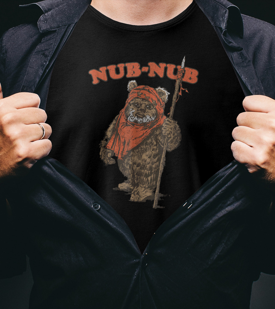 Nub Nub Ewok Vintage Star Wars Camp T-Shirt