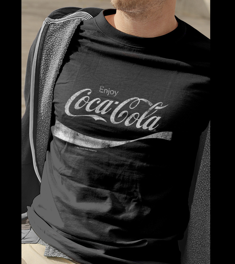 Enjoy Coca Cola The Coca Cola Company Vintage White T-Shirt