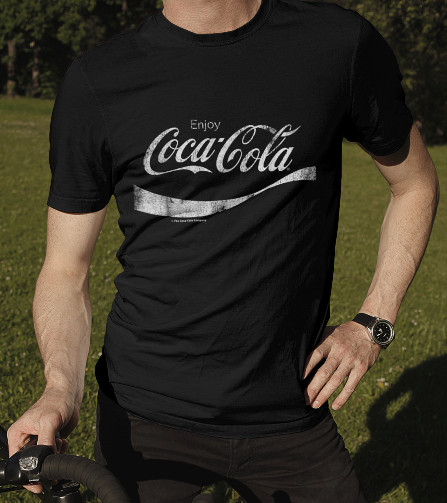 Enjoy Coca Cola The Coca Cola Company Vintage White T-Shirt