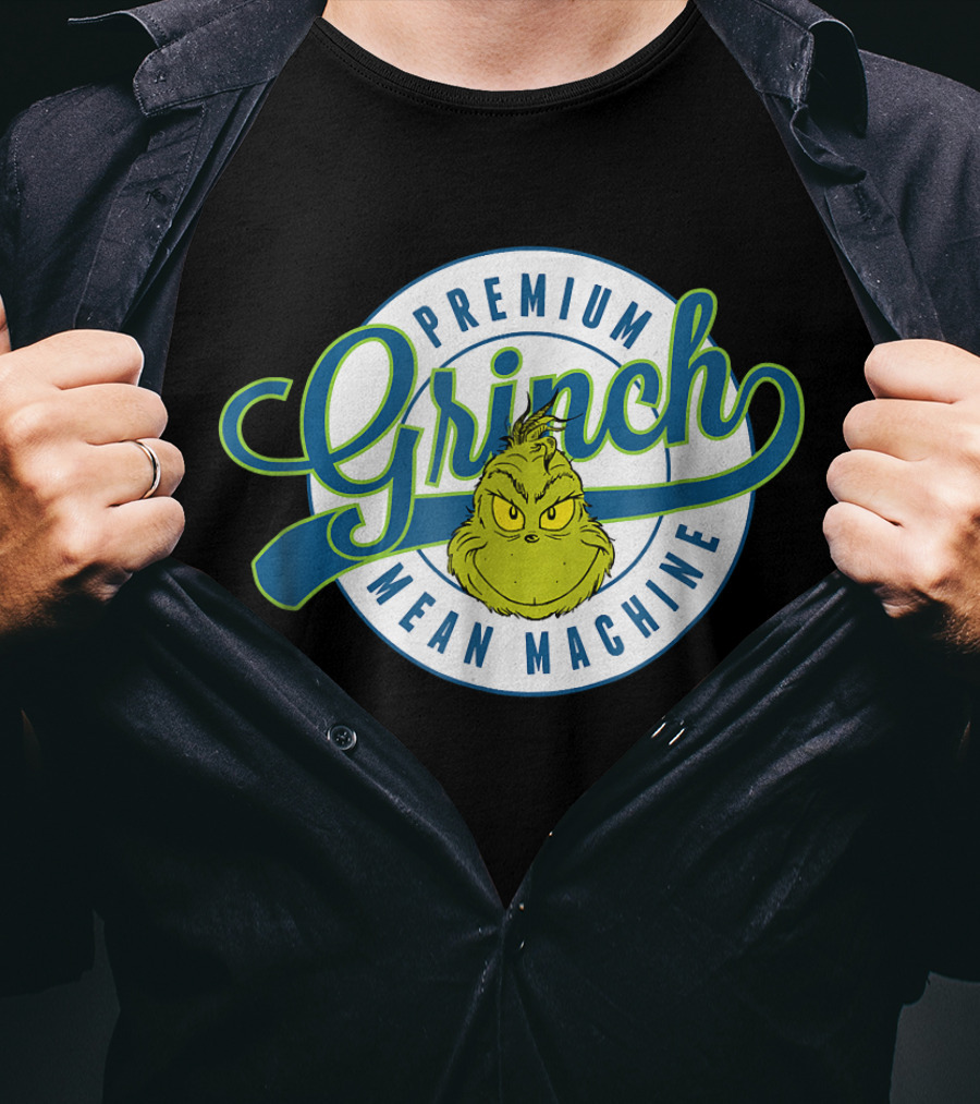 Premium Grinch Mean Machine T-Shirt