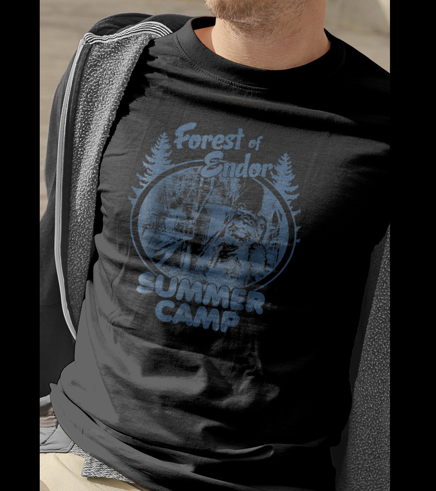 Forest Of Endor Ewok Summer Camp T-Shirt