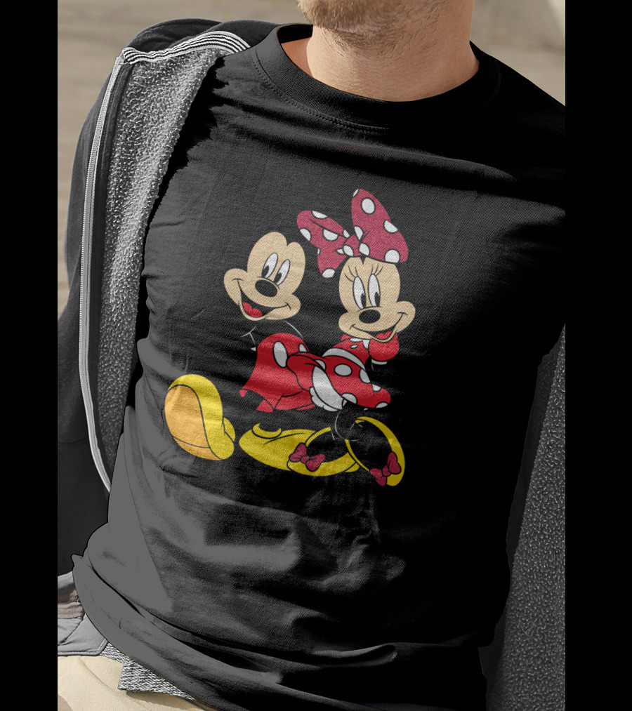 Disney Mickey And Minnie Mouse Classic Pose T-Shirt
