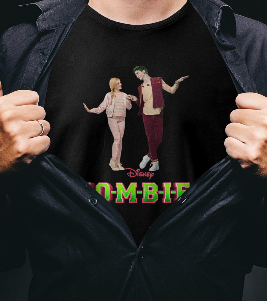 Disney Zombies A Girl And A Zombie T-Shirt