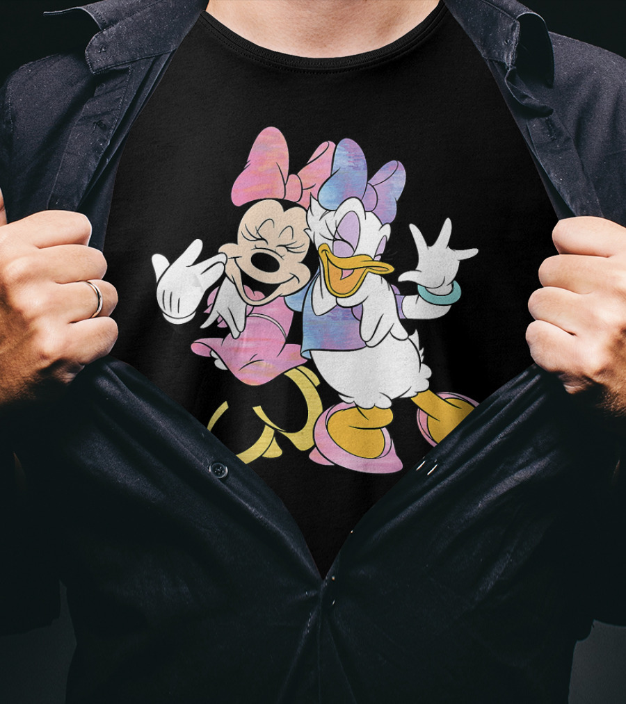 Disney Minnie Mouse And Daisy Duck Pastel Best Friends T-Shirt