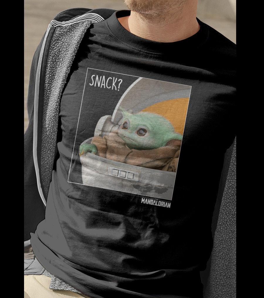 Star Wars The Mandalorian Snack Time The Child In Pod T-Shirt