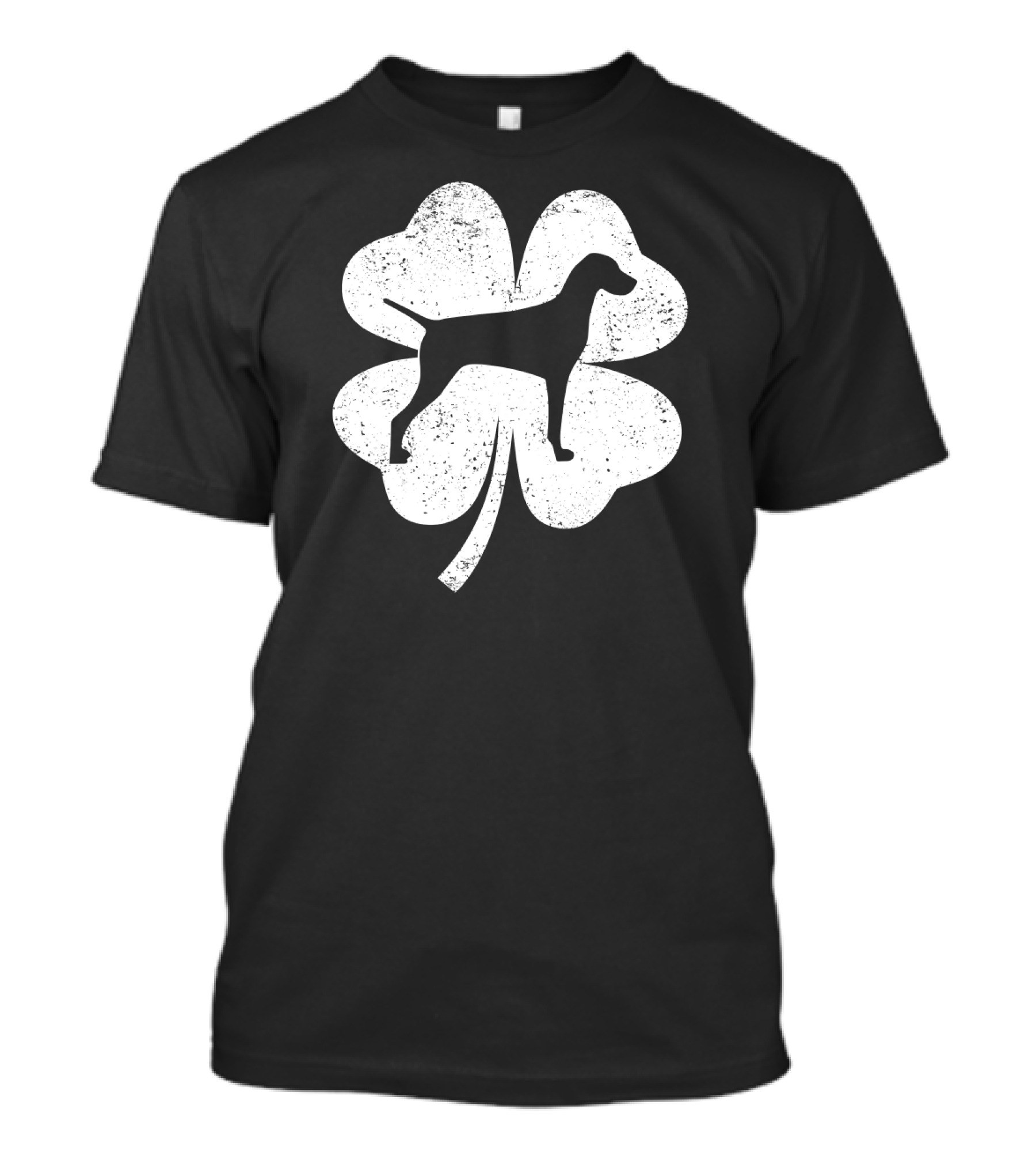 Leprechaun Shamrock Vizsla St Patrick's Day Dog Clover T-Shirt