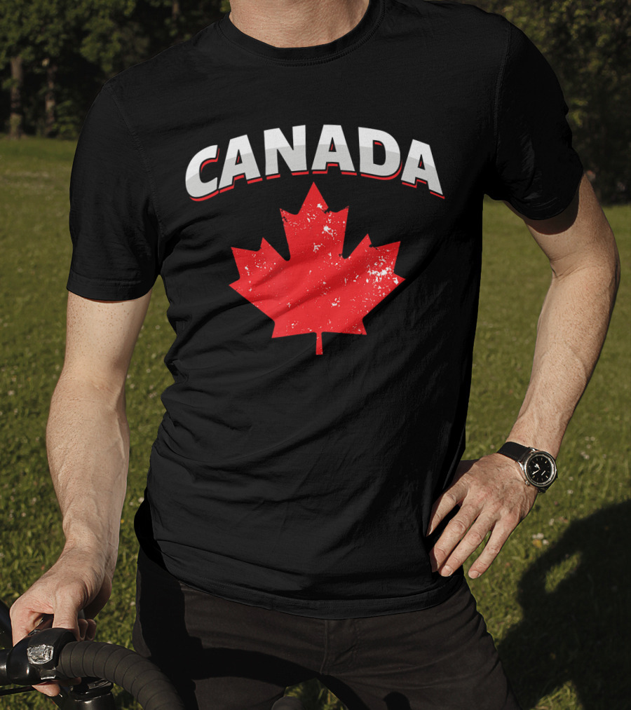 Canadian Maple Leaf Canada Patriotic Toronto Vancouver T-Shirt