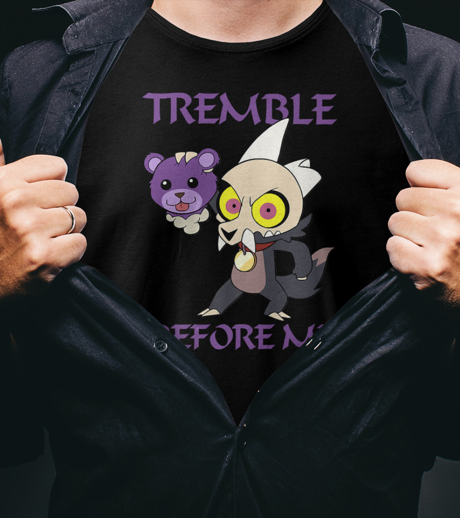 Tremble Before Me Disney Channel The Owl House King T-Shirt