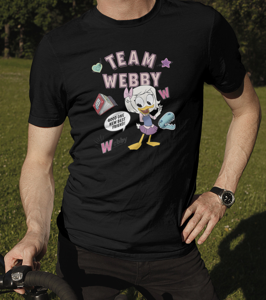 Team Webby Good One New Best Friend DuckTales Collage T-Shirt