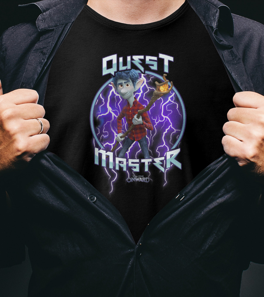 Quest Master Disney Pixar Onward Ian T-Shirt