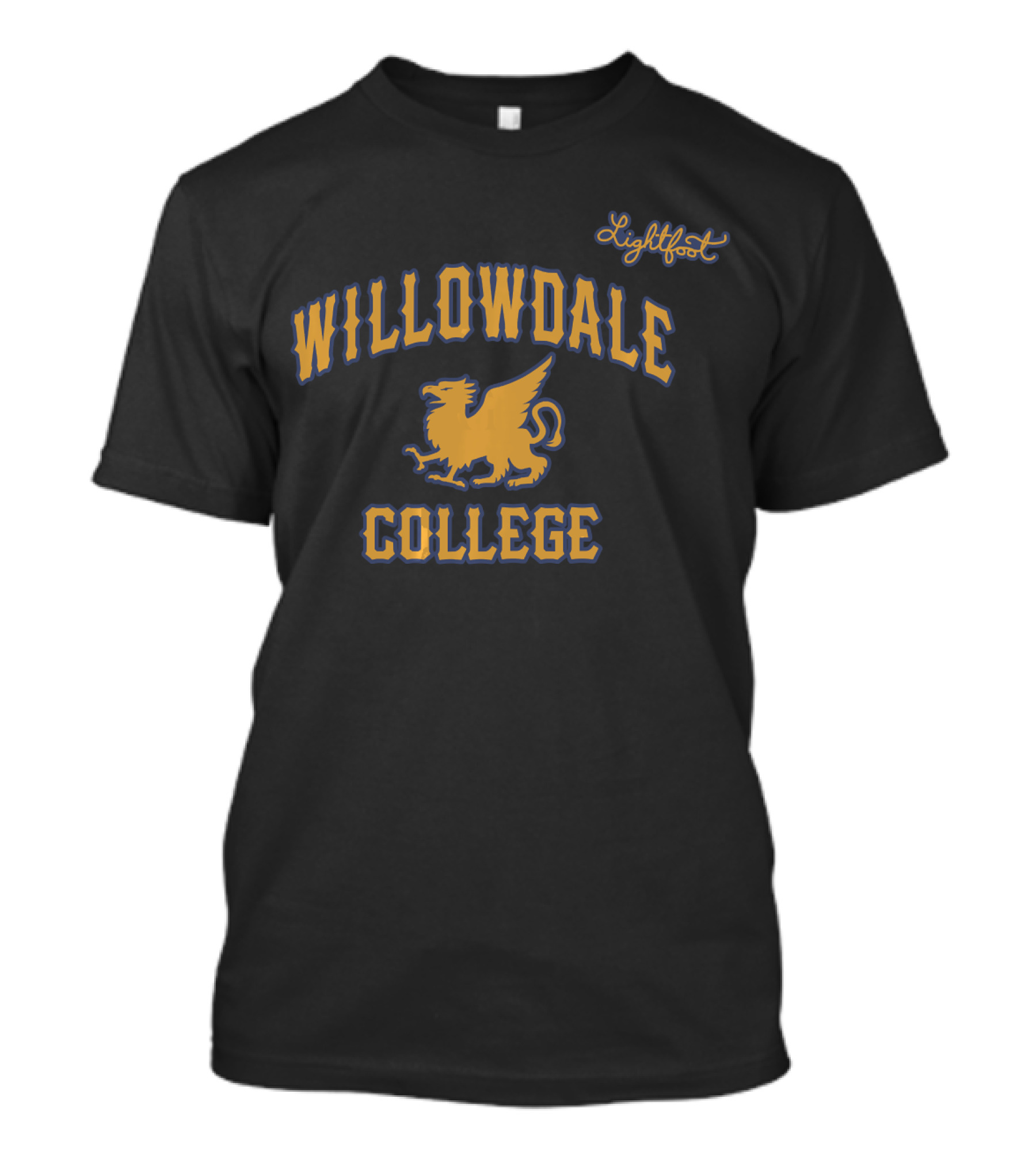 Willowdale College Lightfoot Disney Pixar Onward Gryphon T-Shirt
