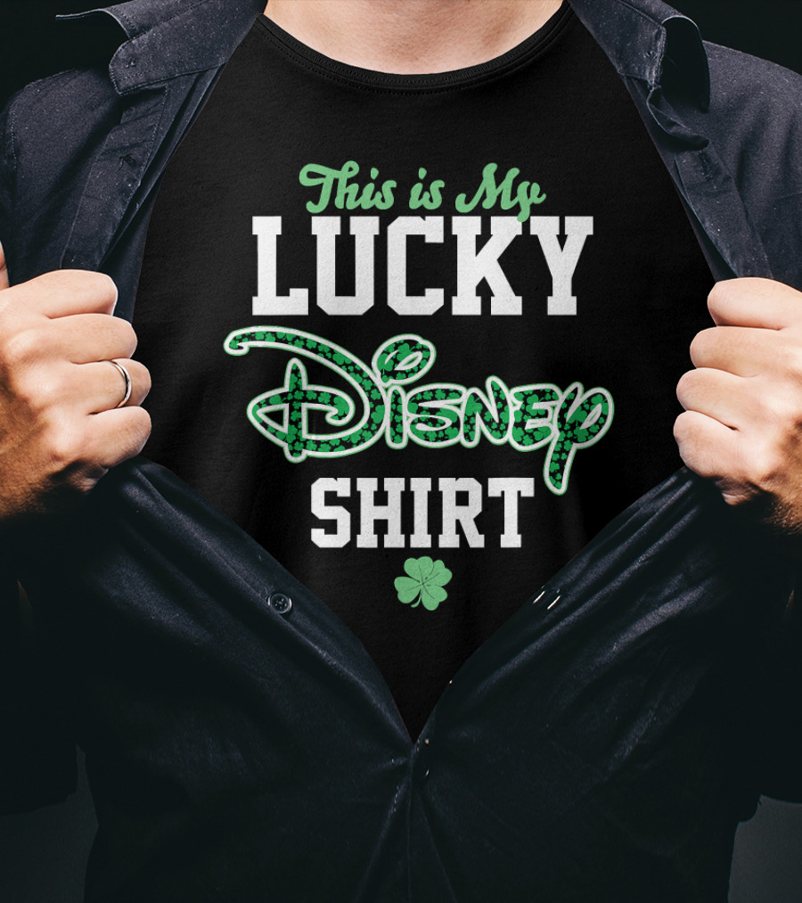 This Is My Lucky Disney St. Patrick's Day T-Shirt