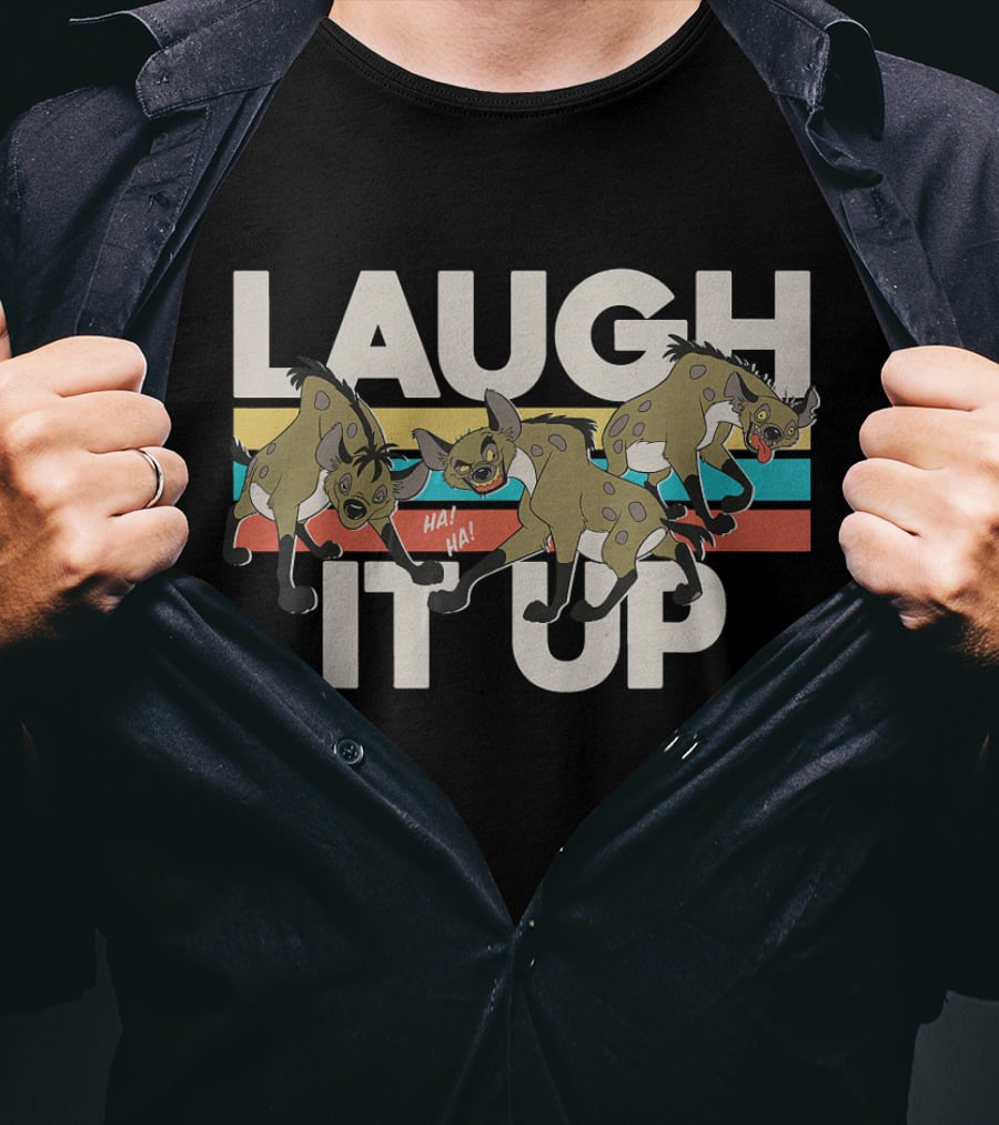 Disney The Lion King Laugh It Up Hyenas 90s T-Shirt