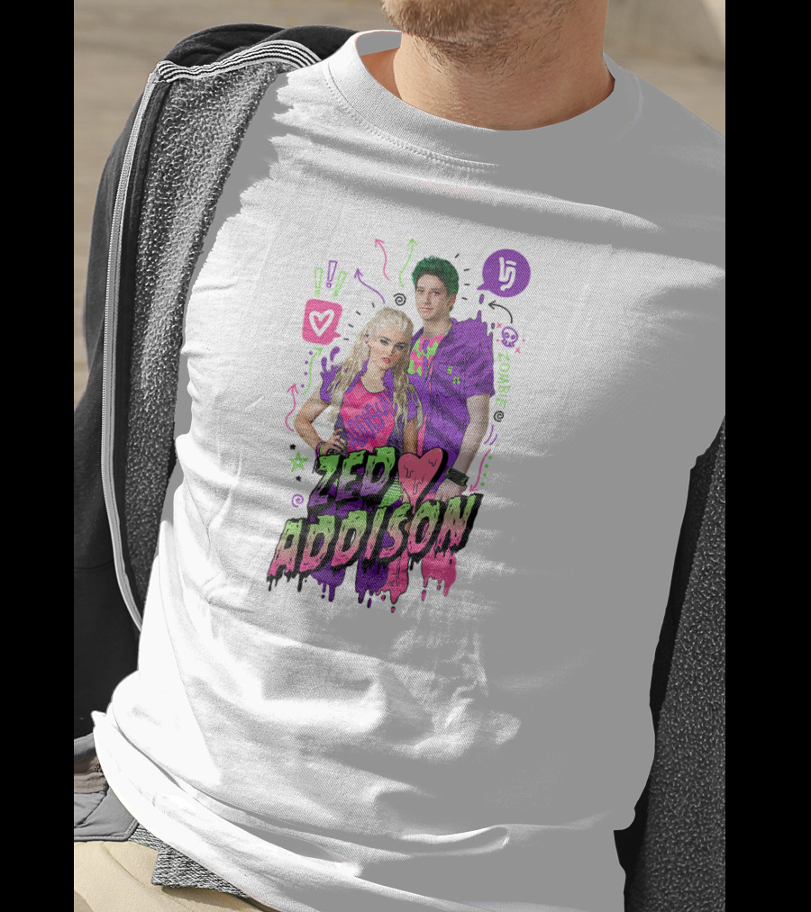 Zed Addison Hearts Zombies 2 Disney T-Shirt