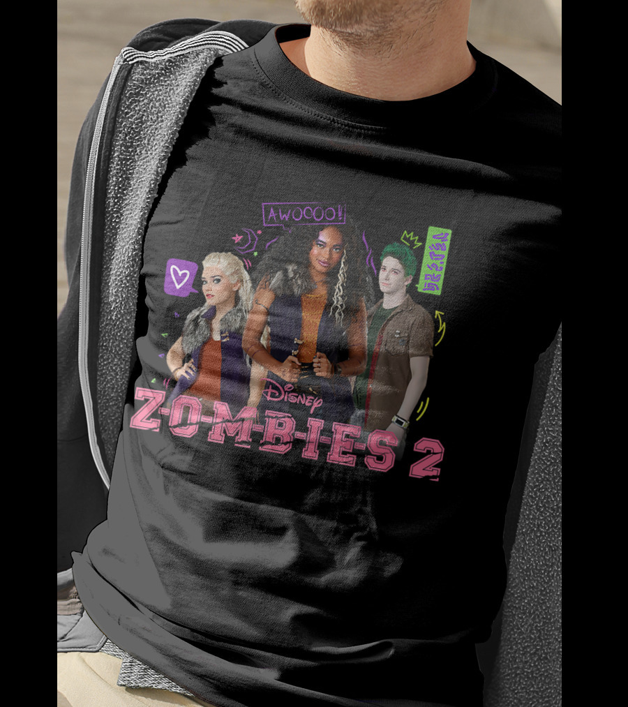 Disney Zombies 2 Awoooo Zombie Crew T-Shirt