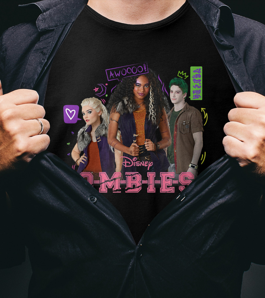 Disney Zombies 2 Awoooo Zombie Crew T-Shirt