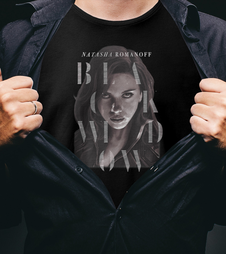 Natasha Romanoff Black Widow Marvel T-Shirt